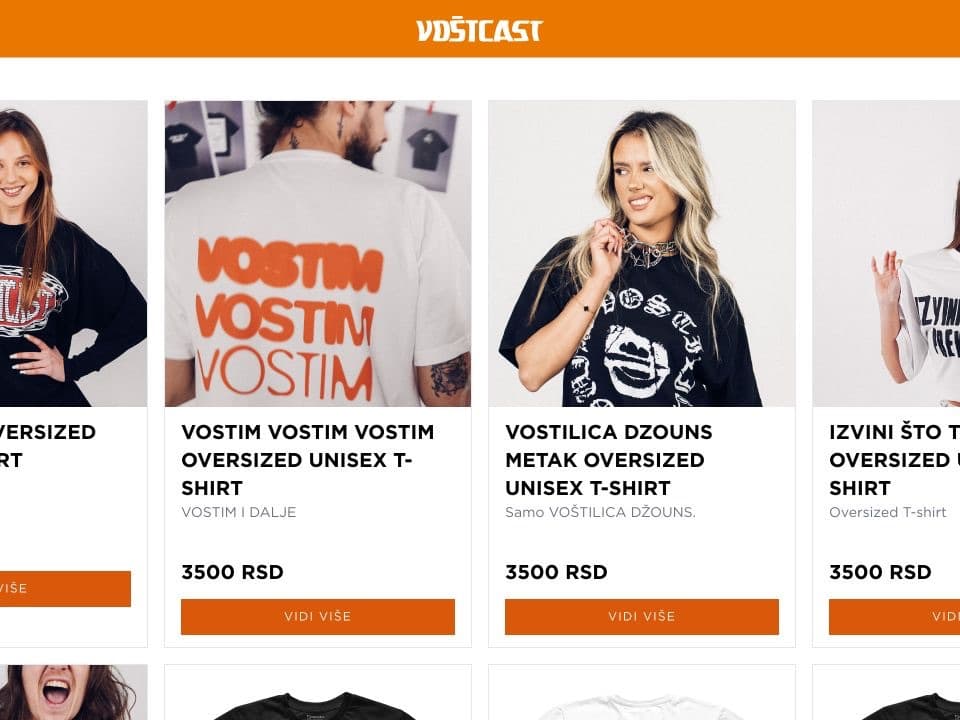 Vostcast store